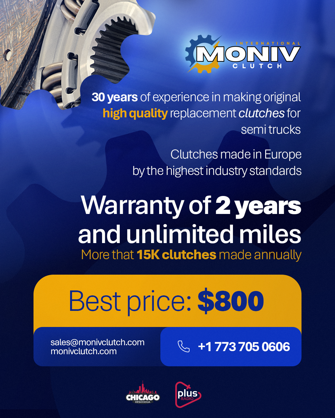 MONIV – VISOKOKVALITETNA ZAMENSKA KVACILA ZA KAMIONE