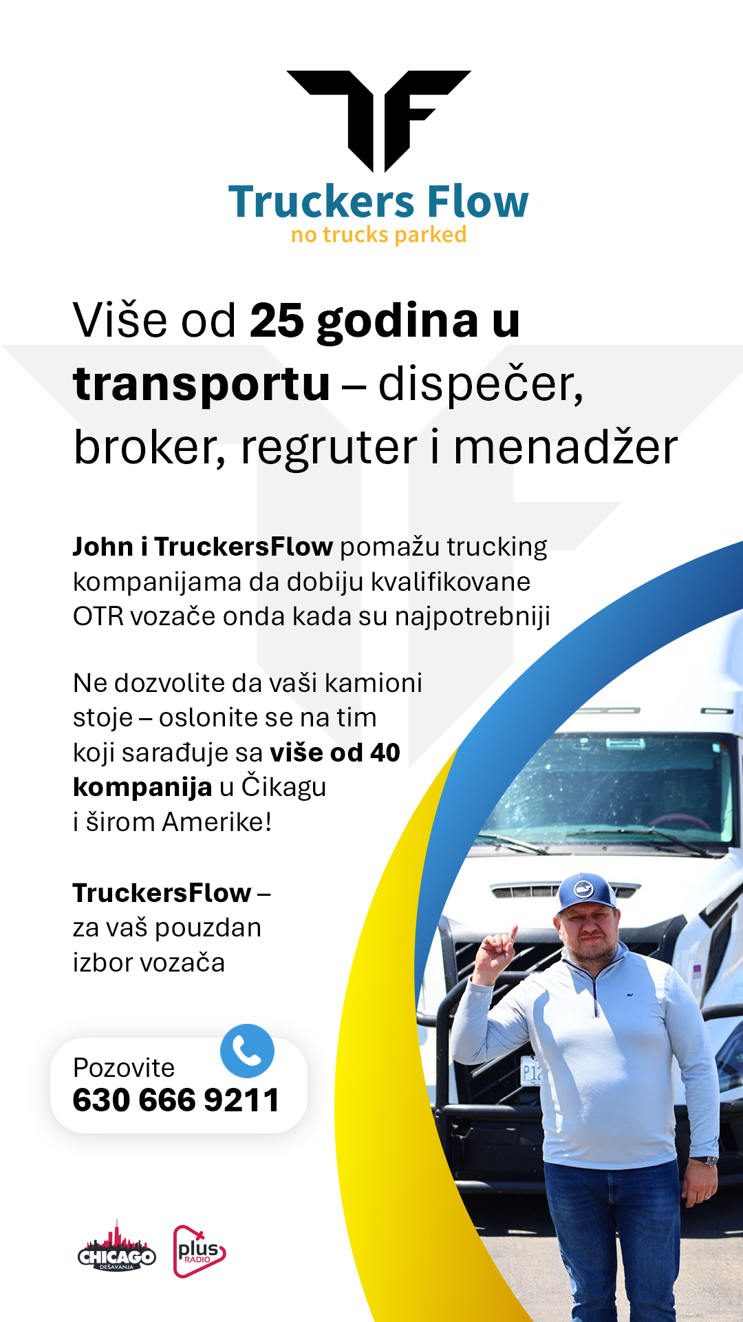 TRUCKERS FLOW – POMOC PRI PRONALAZENJU OTR VOZACA