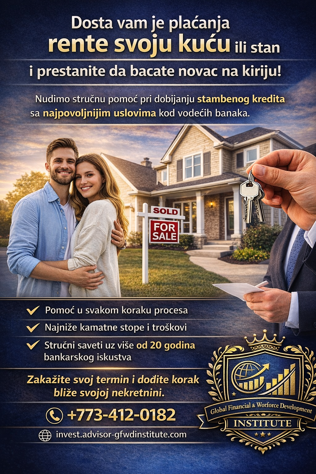 DOSTA VAM JE PLACANJA RENTE ZA STAN?