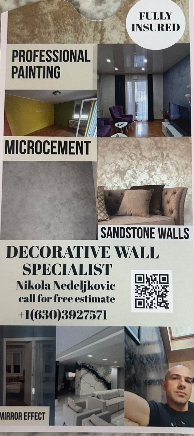 DECORATIVE WALL SPECIALIST NUDI SVE VRSTE MOLERSKIH USLUGA
