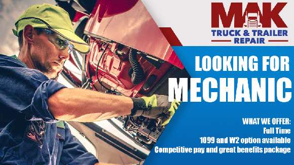 MAK TRUCK & TRAILER REPAIR LOOKING FOR MECHANIC