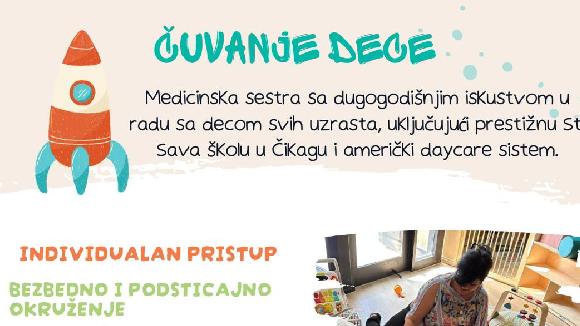 VASPITACICA SA ISKUSTVOM TRAZI POSAO CUVANJA DECE