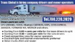 TRANS GLOBAL IS HIRING COMPANY DRIVERS AND OWNER OPERATORS