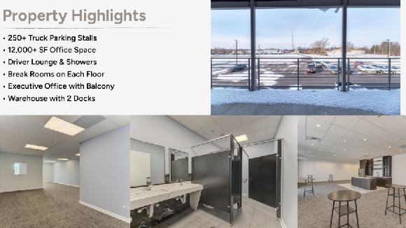 PRIVATE OFFICES, TRUCK PARKING, AND WAREHOUSE SPACE FOR LEASING