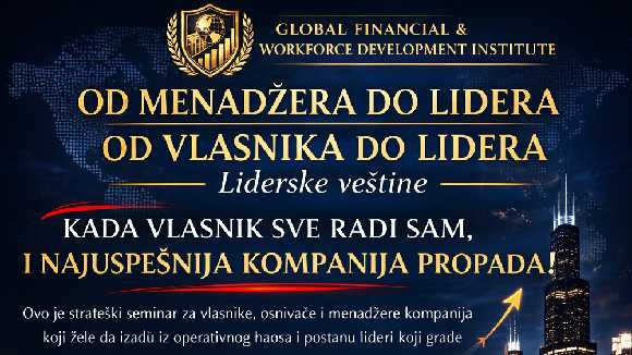 POZIV ZA POSLOVNI SEMINAR – CHICAGO – PRIJAVE DO 20. MARTA